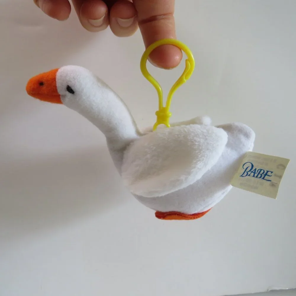 Duck Goose BACKPACK CLIP plush mini stuffed animal #3